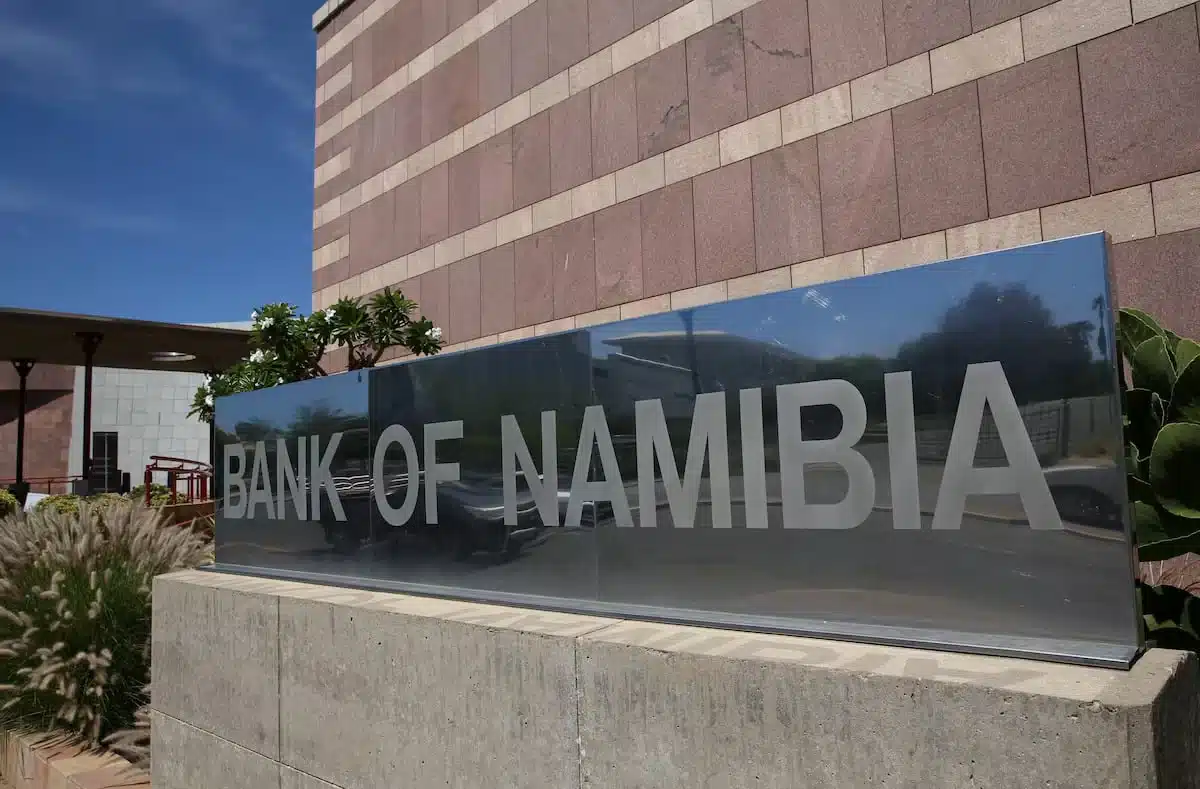 The headquarters of the Bank of Namibia in Windhoek