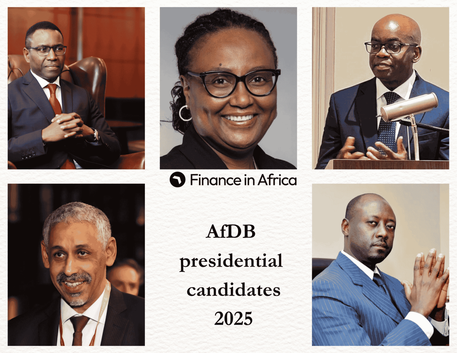 Meet the AfDB presidential contenders, and their plans for Africa’s financial future