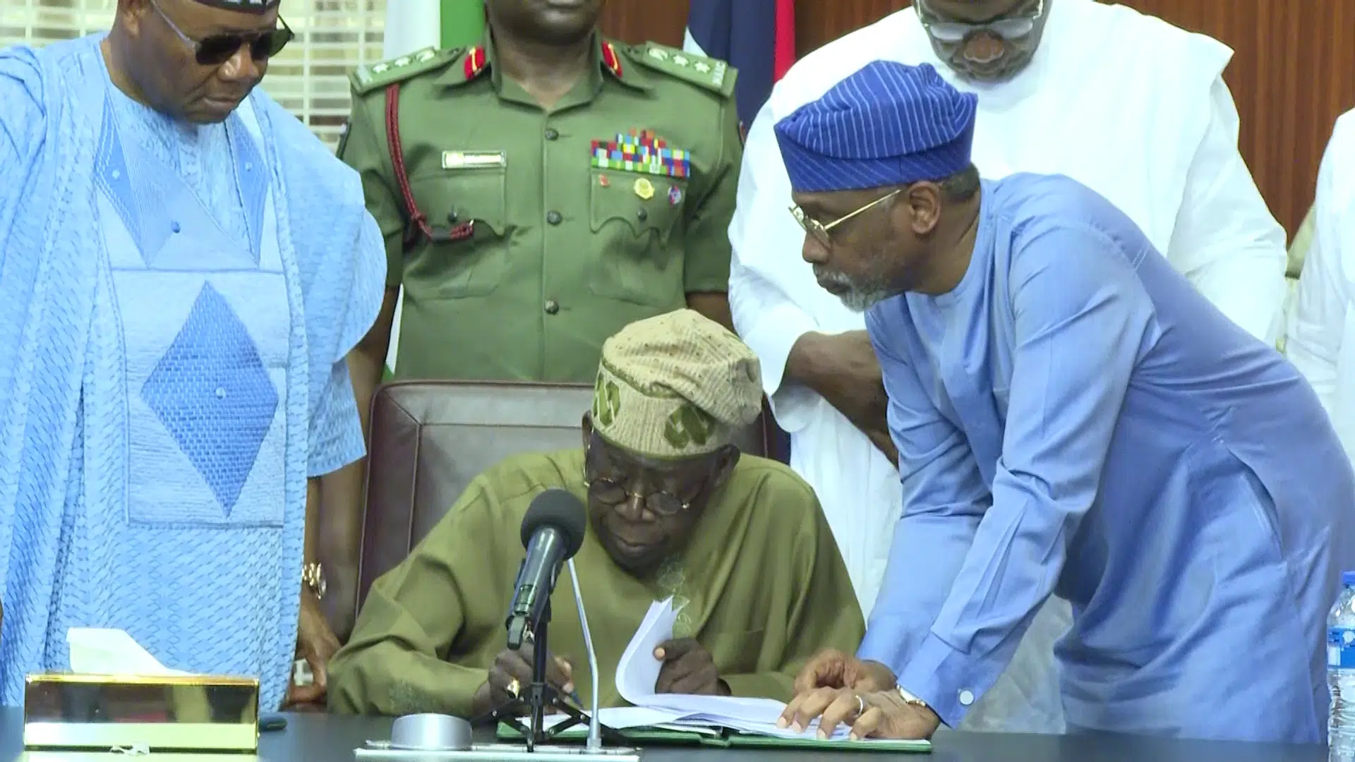 Tinubu signs tax bills into law