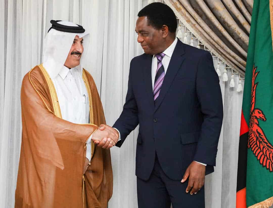 Zambia signs $19bn Qatar deal to boost economy, jobs