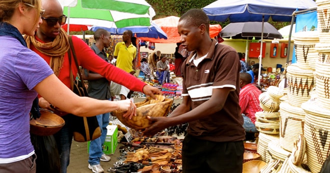 An image showing business activities in Kenya