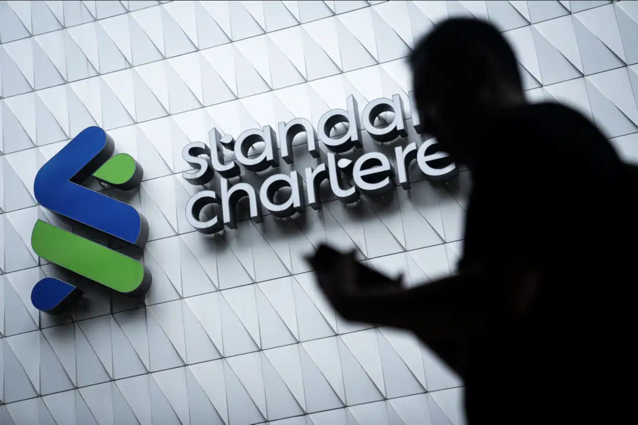 A Standard Chartered bank branch