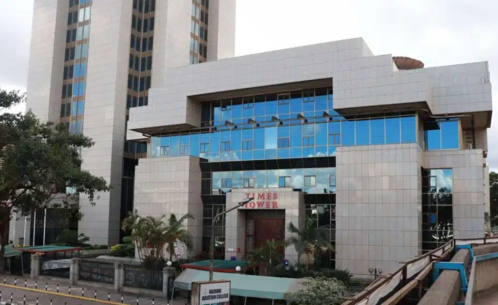 Kenya Revenue Authority headquarters in Times Tower, Nairobi