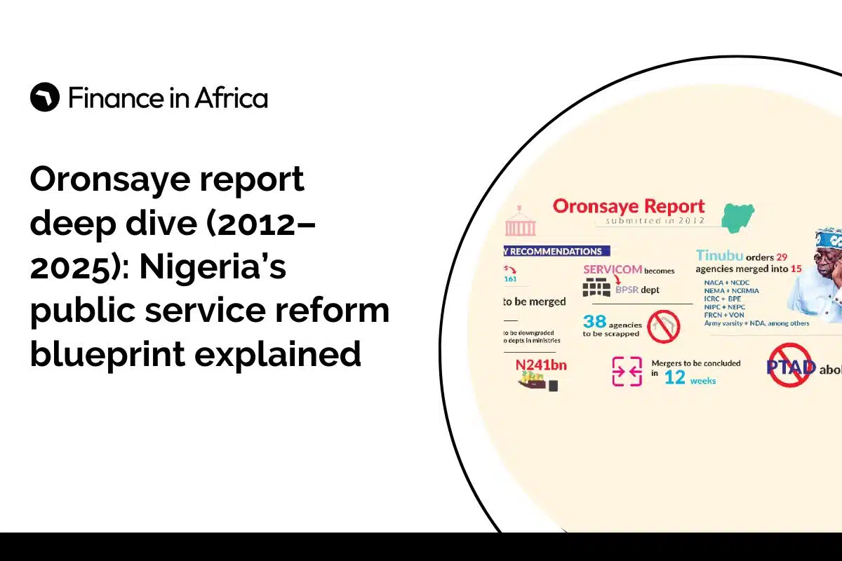 Oronsaye report deep dive (2012–2025): Nigeria’s public service reform blueprint explained