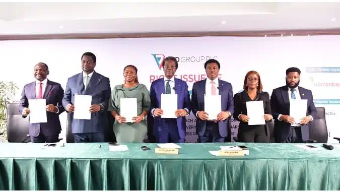 Image of VFD executives at the event