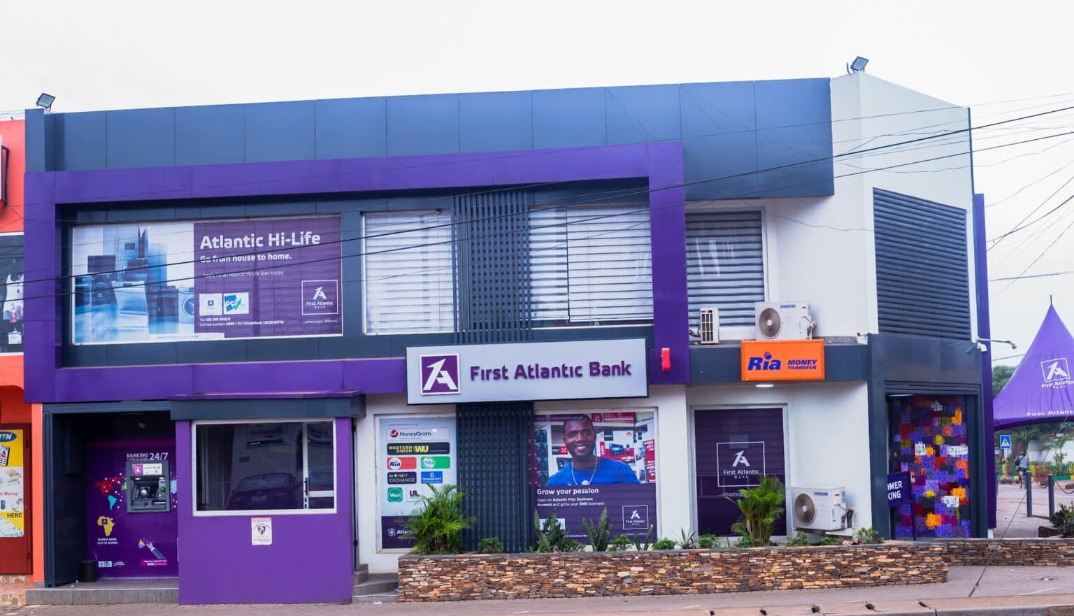 A First Atlantic Bank branch in Ghana
