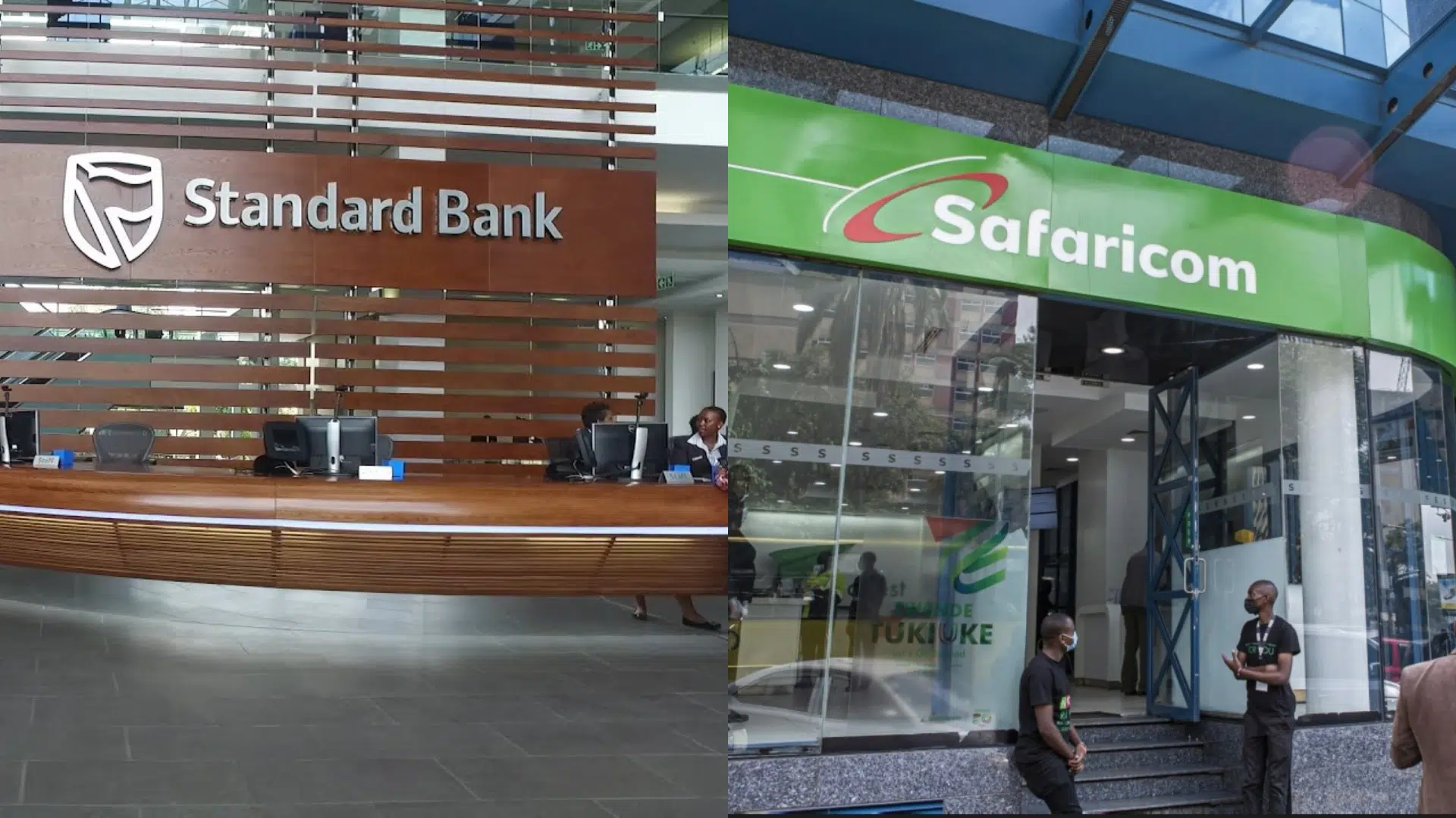 Safaricom and Standard bank