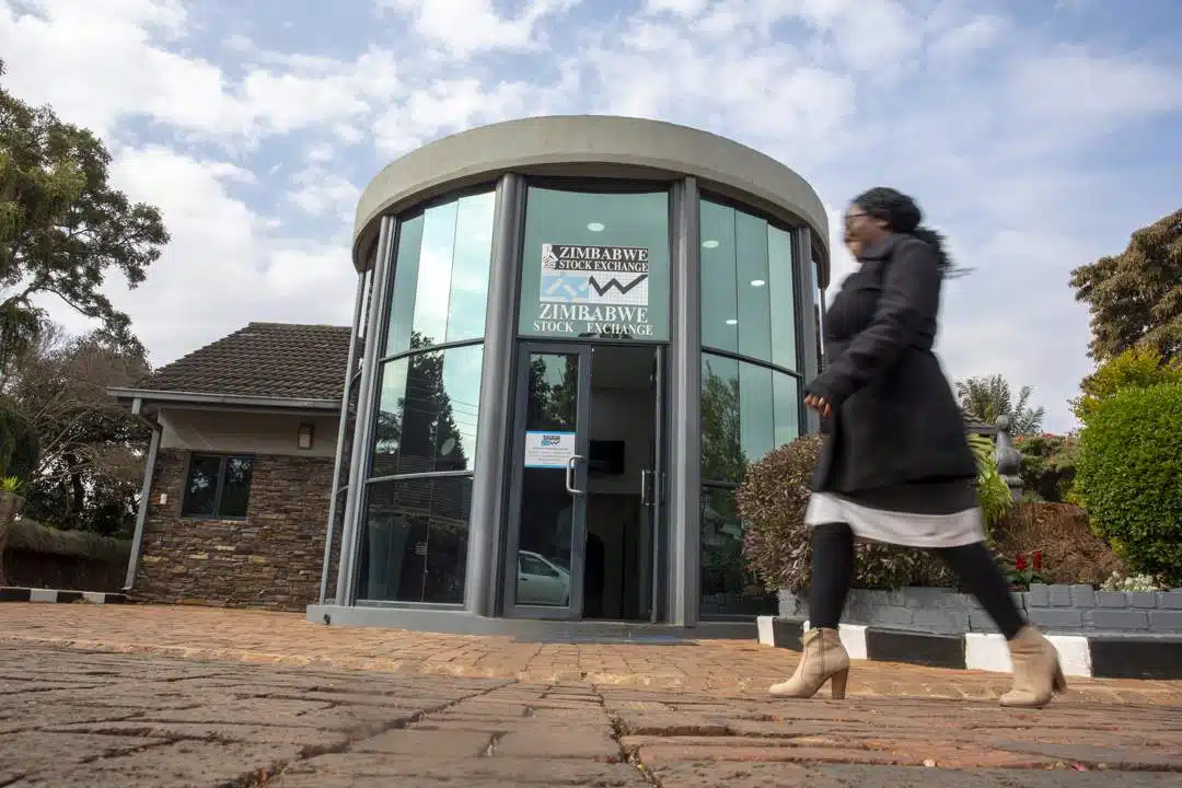 The Zimbabwe Stock Exchange in Harare. Its competitor, the Victoria Falls Stock Exchange, has overtaken the ZSE by market value after tycoon Strive Masiyiwa transfered telecommunications infrastructure firm Econet to the platform at a $1 billion (R16.3 billion) valuation on March 31.
